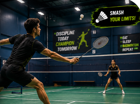 Indoor Badminton Court — image 1