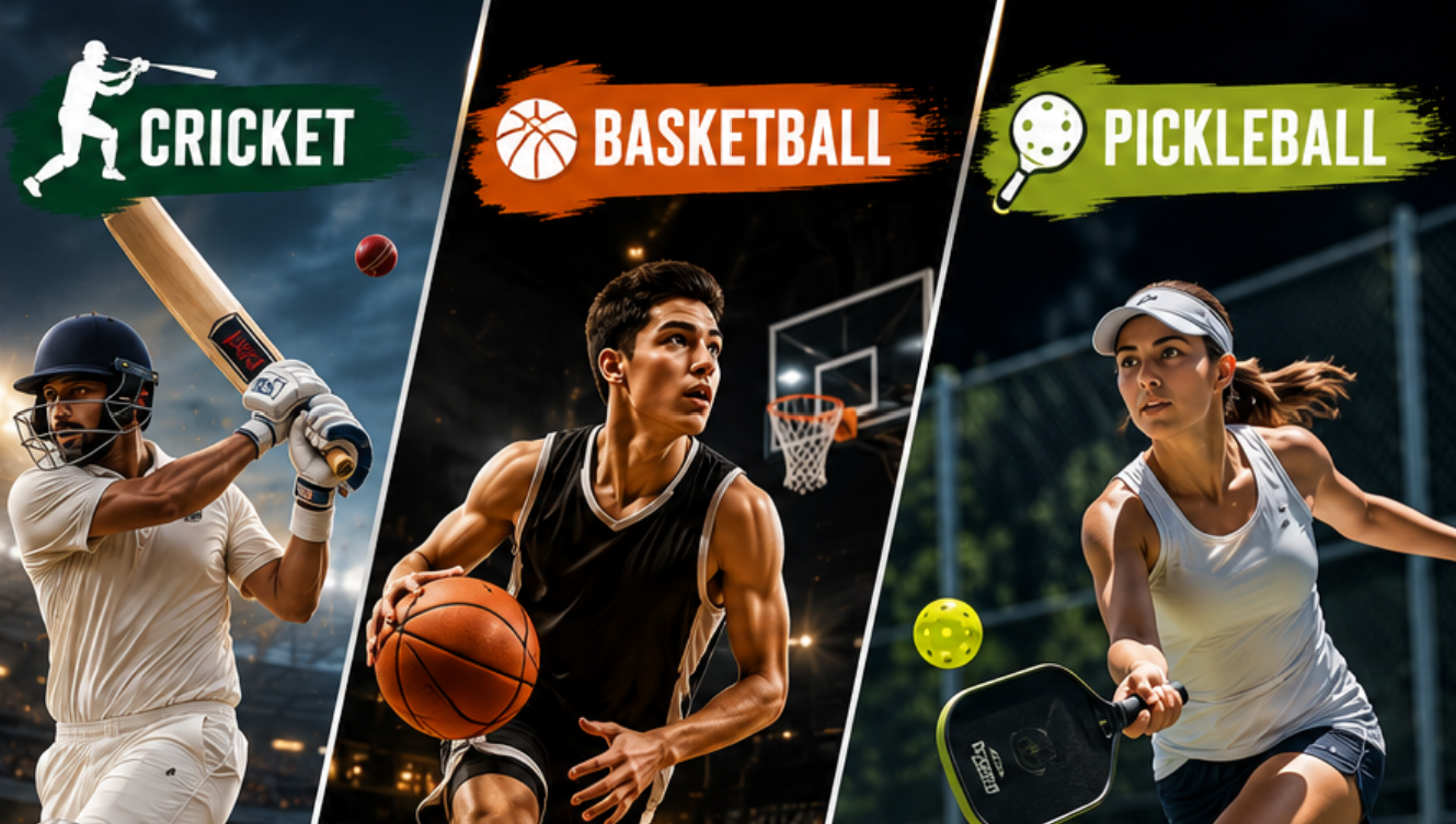 Zone 3 - Cricket, Basketball & Pickleball — image 1