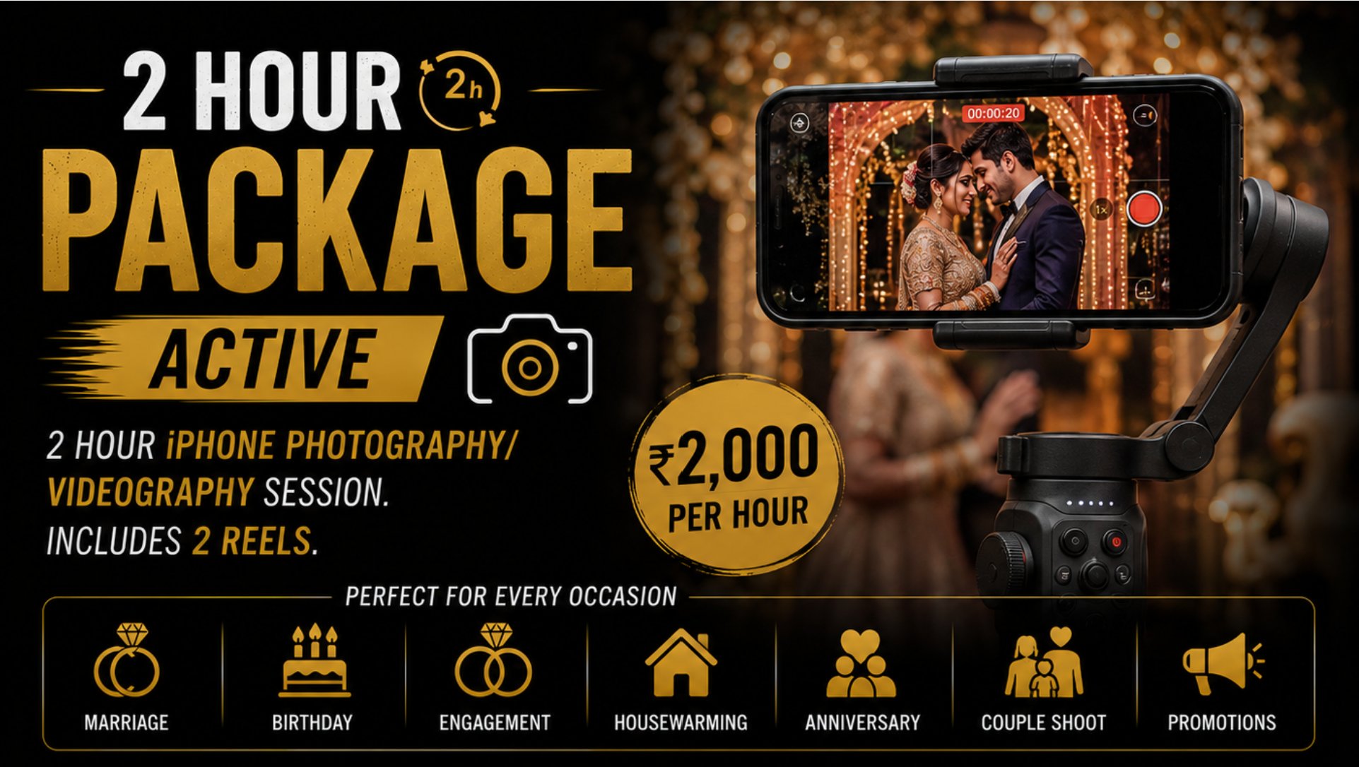 2 Hour Package — image 1