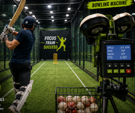 Indoor Net 2 (Bowling Machine) — image 1